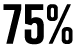 75%