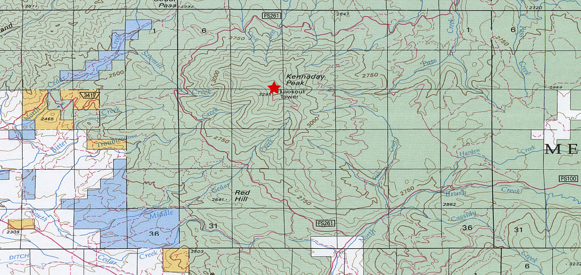 kennaday peak near saratoga wyoming