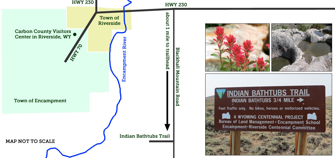 Indian Bathtubs Trail
